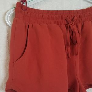 Forever 21 shorts. Rust/Red color. Size M